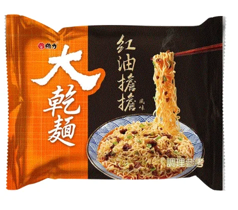 大乾麵紅油擔擔風味30入5合1 外包裝