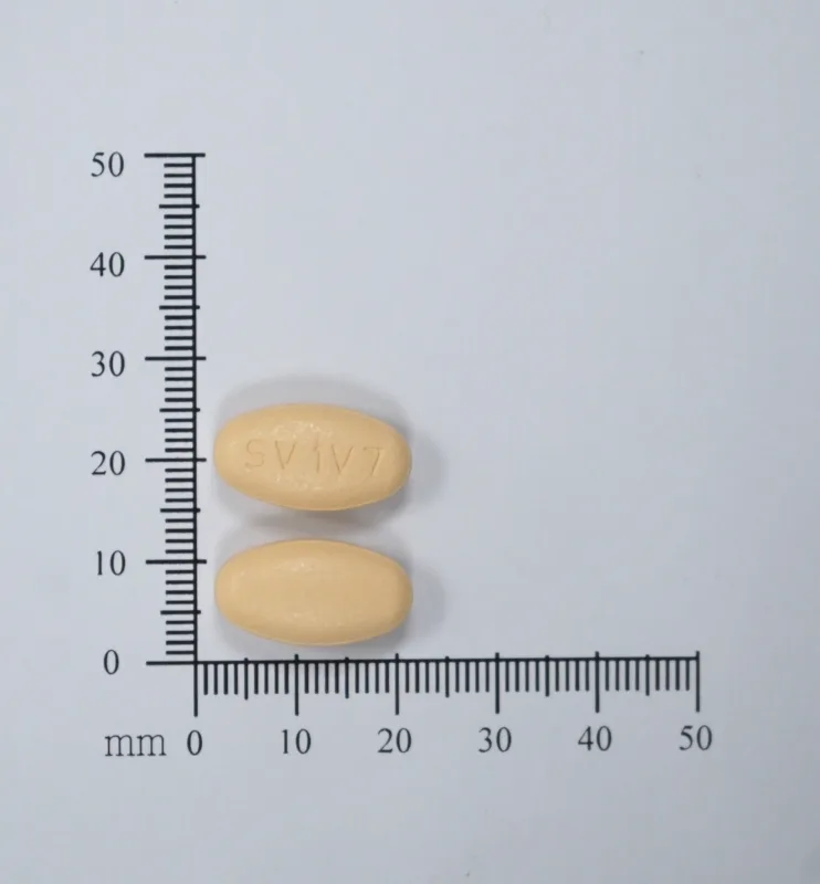 羅克霸持續性藥效錠600毫克外觀