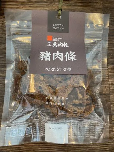 豬肉條 外包裝