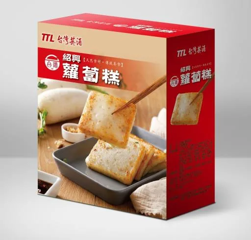 台酒紹興傳統蘿蔔糕 外包裝