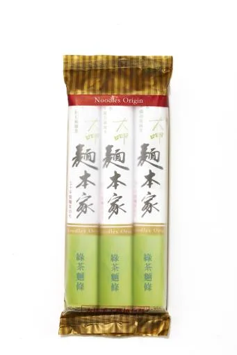 綠茶麵條 外包裝