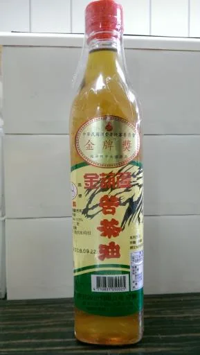 金葫蘆苦茶油500ml 外包裝
