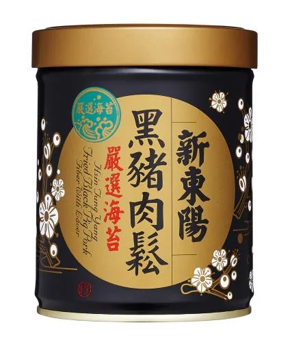 新東陽黑豬海苔肉鬆160G 外包裝