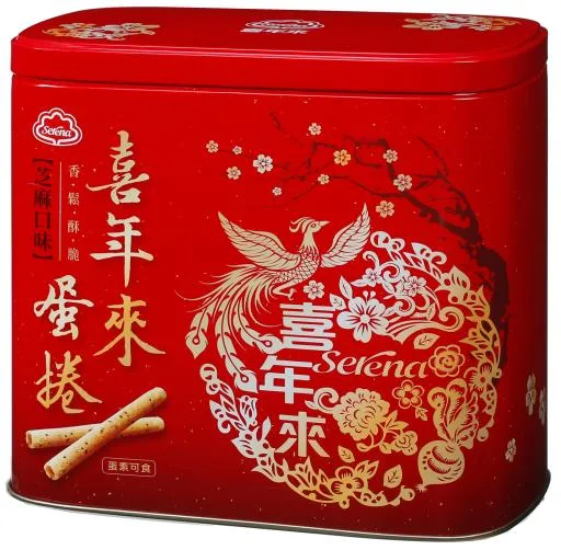 芝麻蛋捲 外包裝