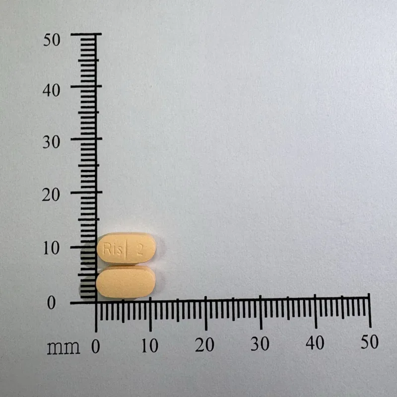 理思必妥膜衣錠２毫克外觀