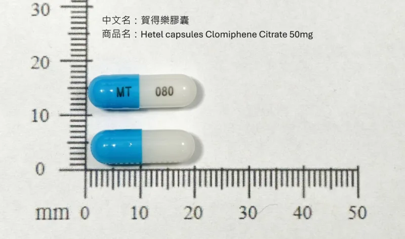 賀得樂膠囊（可洛米分）外觀
