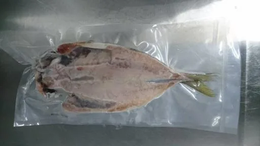 竹筴魚一夜干 外包裝