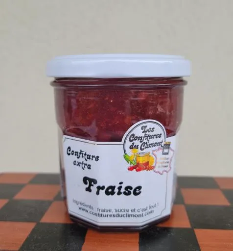 法國Climont 克利蒙果醬 草莓果醬 Fraise 外包裝