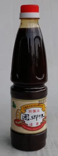 純釀造園鄉味油膏590ml 外包裝