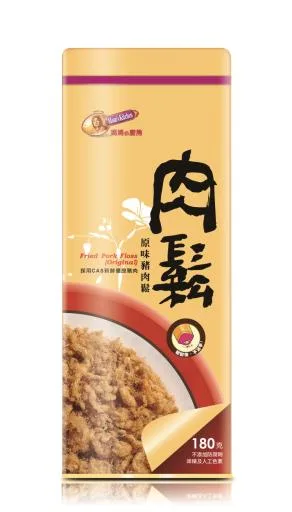 (180g/方罐)原味豬肉酥(肉鬆) 17-AE45 外包裝