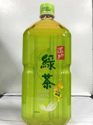 道地蜂蜜綠茶975ml 外包裝