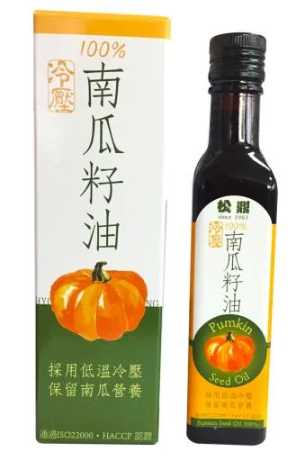 松鼎南瓜籽油250ML*6 外包裝