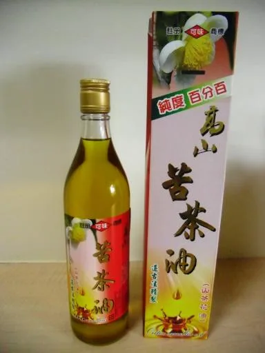 苦茶油600ml 外包裝