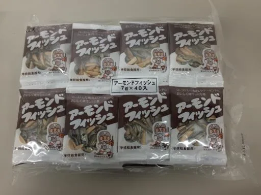 杏仁小魚 外包裝