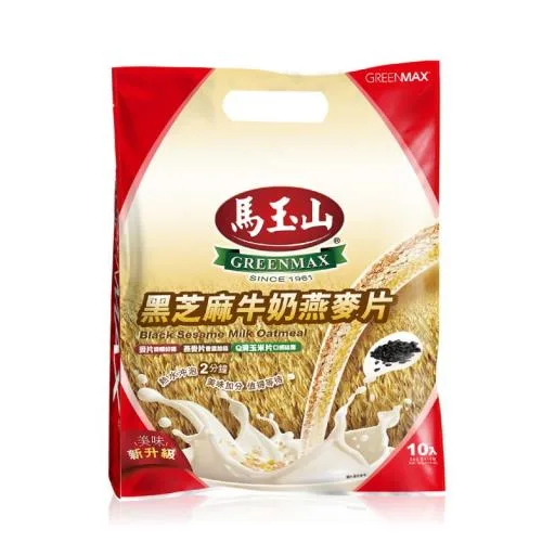 黑芝麻牛奶燕麥片30g×10pcs(包) 外包裝