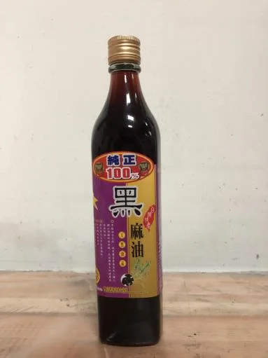 梅山黑麻油 外包裝