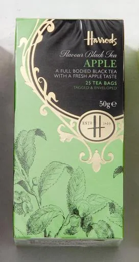HARRODS CORE 蘋果異國風情茶茶包(25入) 外包裝