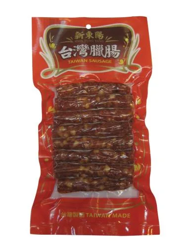 新東陽原味台灣臘腸真空300G 外包裝