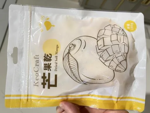 KeoCraft芒果乾 外包裝