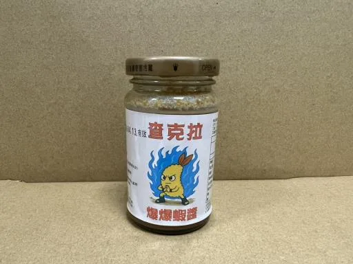 查克拉爆爆蝦醬 外包裝