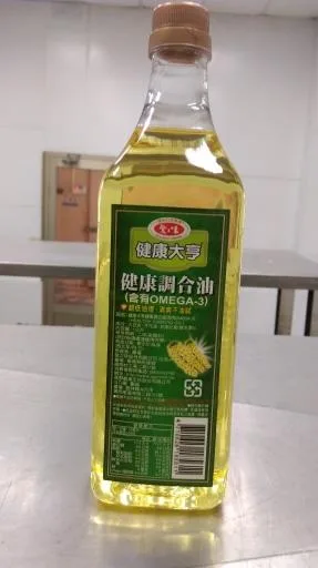 健康大亨健康調合油(含有OMEGA-3)PET1.0L-1打裝 外包裝