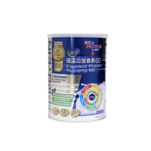 諾亞普羅丁 全能優蛋白營養素60 外包裝