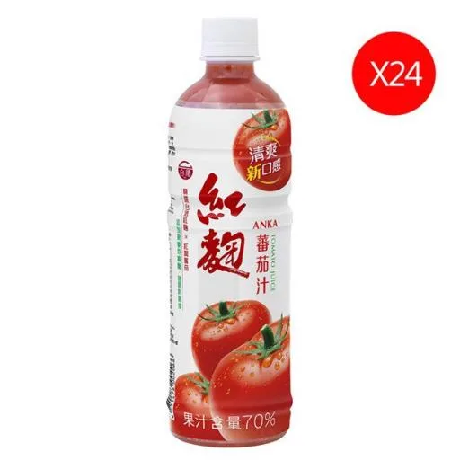 [台酒]-紅麴蕃茄汁_570mlPET@24入() 外包裝