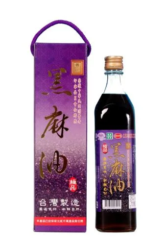 黑麻油 外包裝