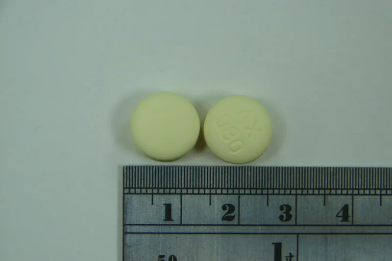 釋磷美 膜衣錠 400 毫克外觀