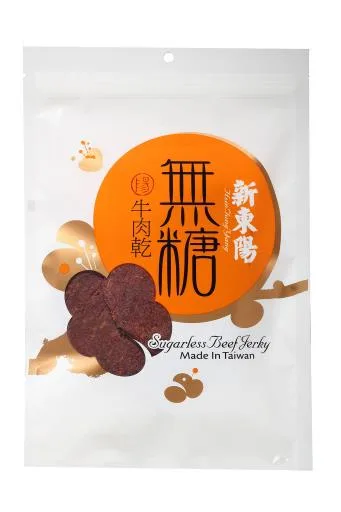 新東陽無糖牛肉乾220g 外包裝
