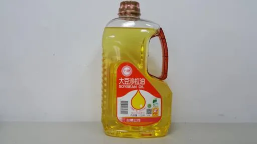 2公升大豆沙拉油 外包裝