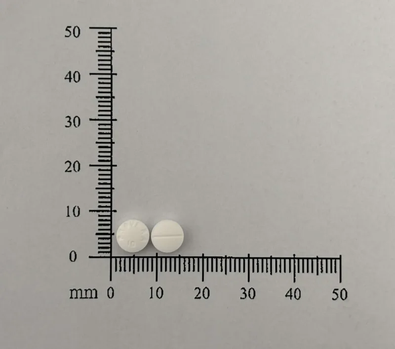 普維拉錠１０毫克外觀