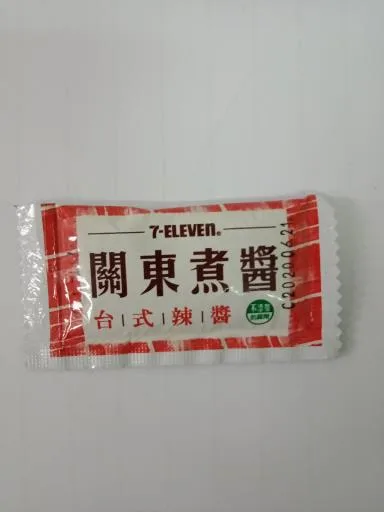 7-11關東煮醬(台式辣醬) 外包裝