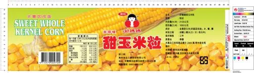 好媽媽甜玉米 外包裝