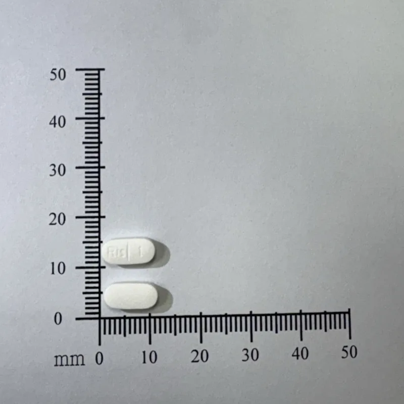 理思必妥 膜衣錠１毫克外觀