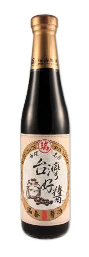 台灣好醬黑豆醬油 外包裝