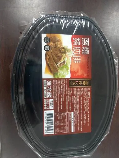 蔥燒豬肋排 外包裝