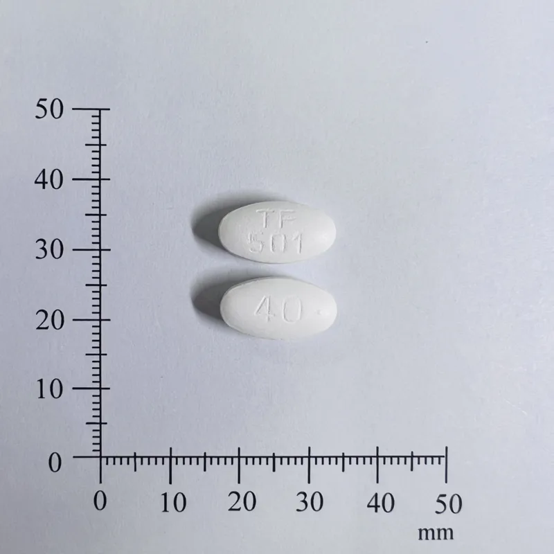 “大豐”安利脂膜衣錠40毫克外觀