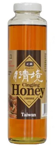 清境水蜜桃蜂蜜 外包裝