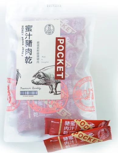 蜜汁豬肉乾 外包裝