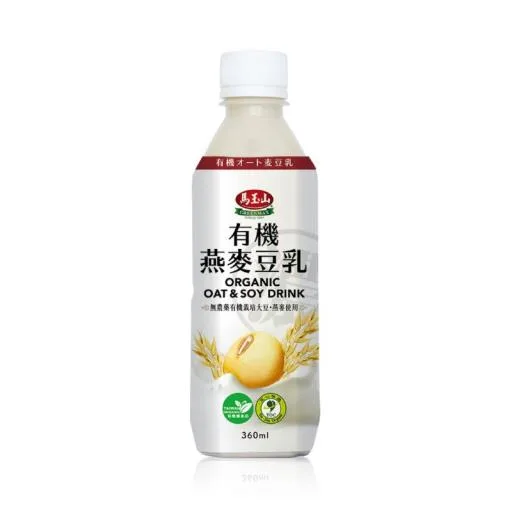 有機燕麥豆乳360ml(瓶) 外包裝