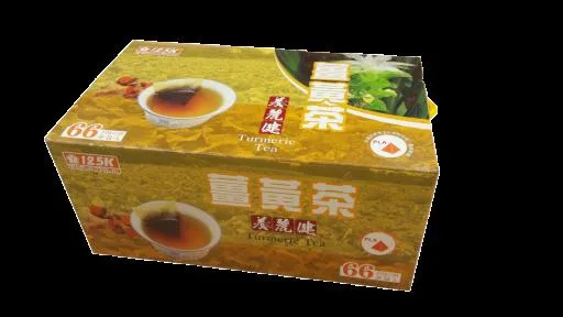 薑黃茶-66入  禮盒 外包裝