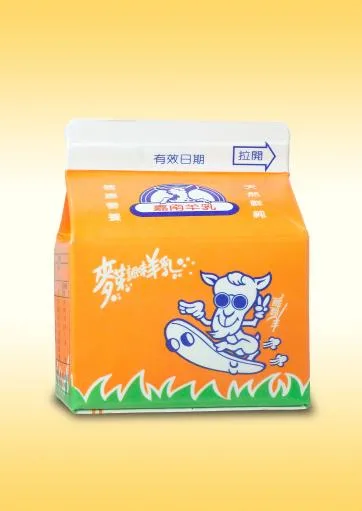 180毫升紙盒裝麥芽調味羊乳 外包裝