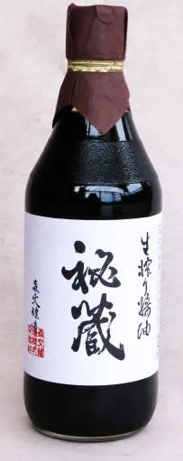 森文秘藏醬油(釀造醬油) 外包裝