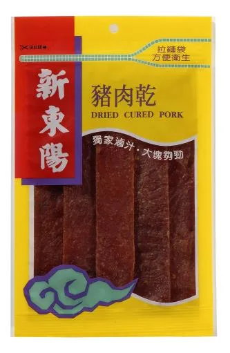 新東陽原味豬肉乾包150G 外包裝