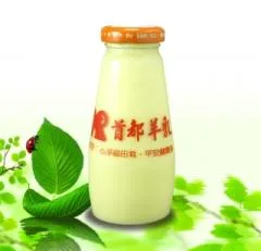 首都果汁調味羊乳飲品 外包裝