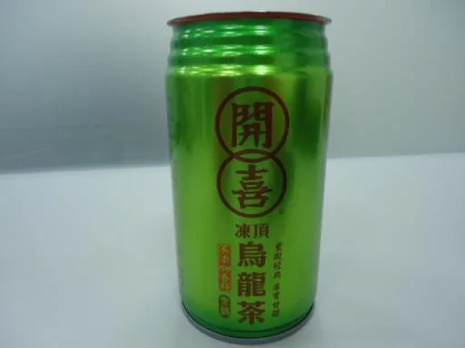 開喜凍頂烏龍茶(無糖) 外包裝