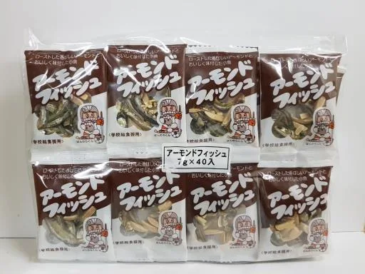 杏仁小魚 外包裝