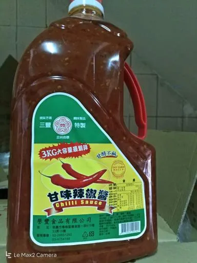 甘味辣椒醬3KG 外包裝