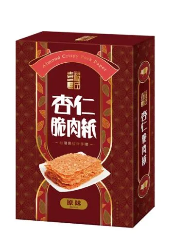 喜福田杏仁脆肉紙 外包裝